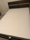Queen size bed frame and mattress 2.webp