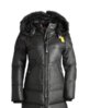 2013 New Parajumpers Long Bear Leather Women Black Parka.jpg